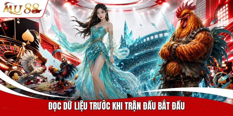 Đọc dữ liệu trước khi trận đấu bắt đầu
