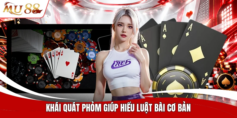 Khái quát phỏm giúp hiểu luật bài cơ bản